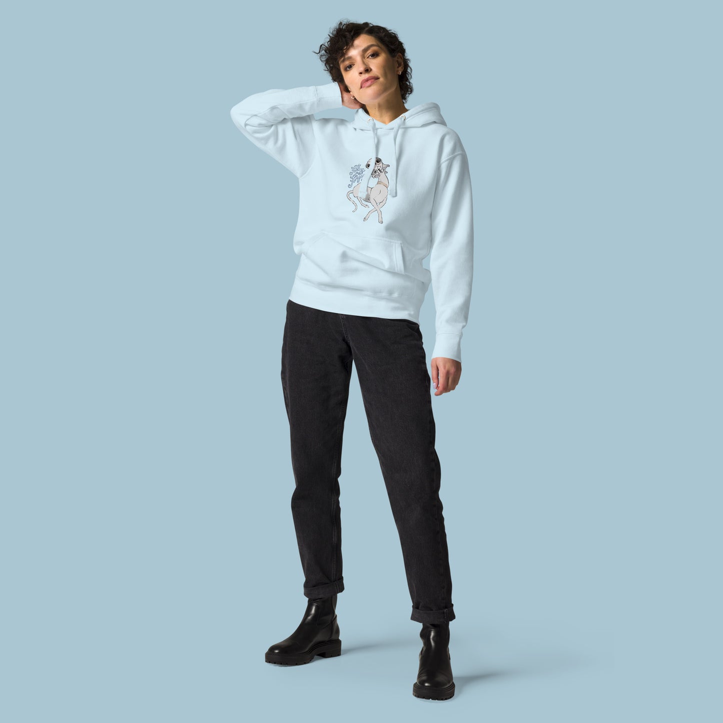 Feeling Fangsy - Unisex Cotton Blend Hoodie