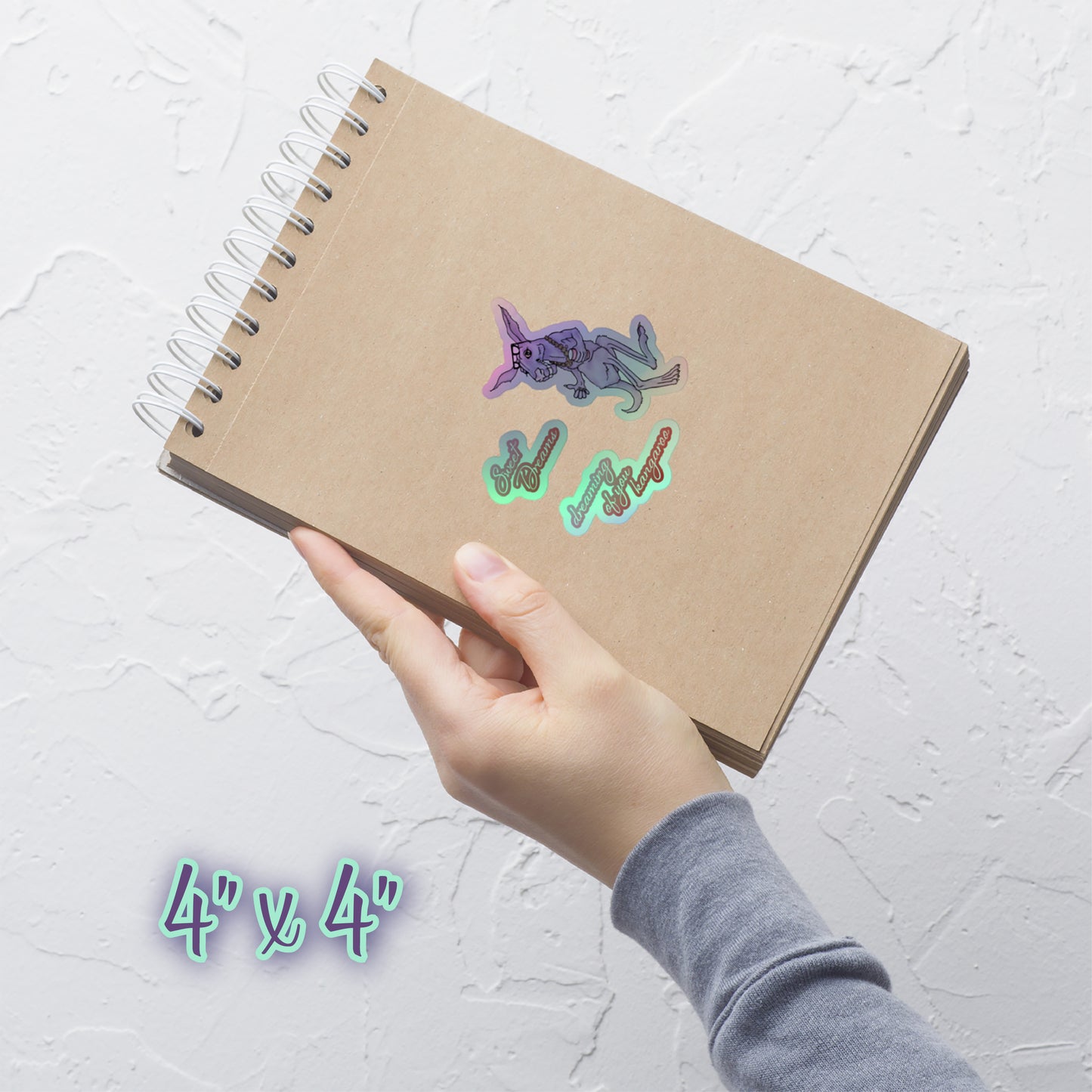 Dreaming of You, Kangaroo - Holographic Stickers