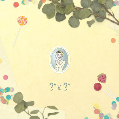 Lemon Lady - Sticker