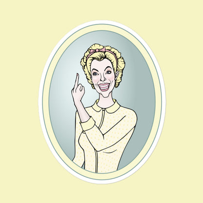 Lemon Lady - Sticker