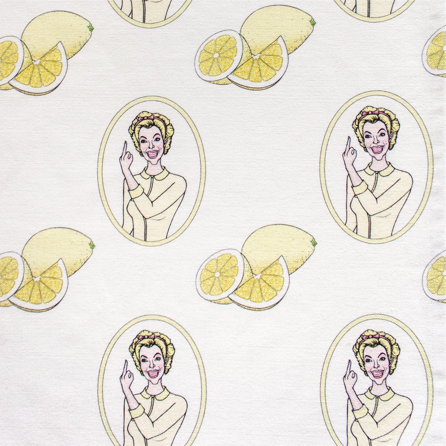 Lemony Lady - Tea Towel