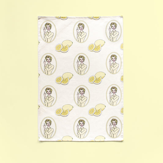 Lemony Lady - Tea Towel
