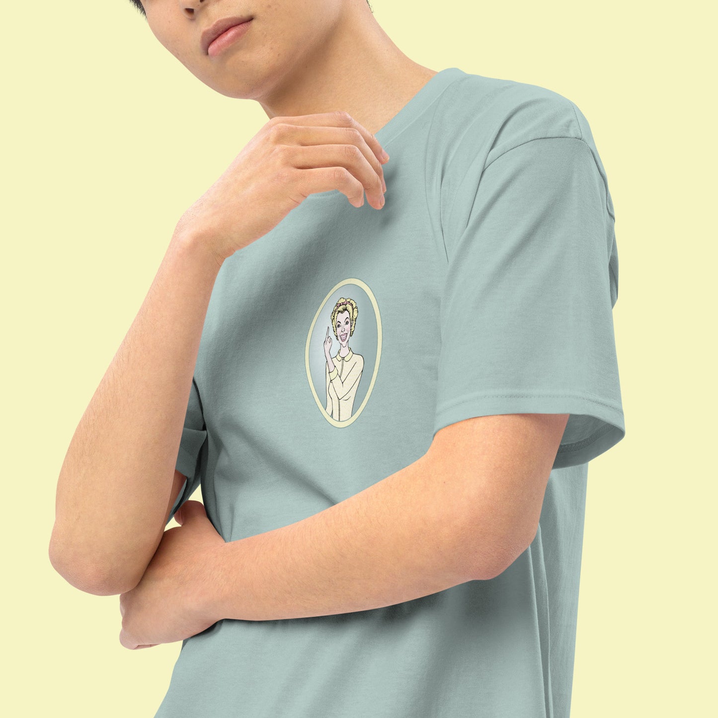Lemon Lady - Men’s Premium Heavyweight T-Shirt