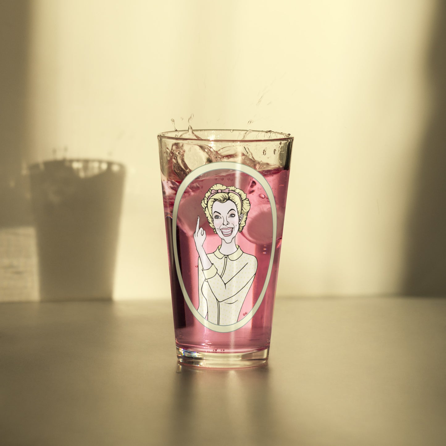 Lemon Lady - Shaker Pint Glass