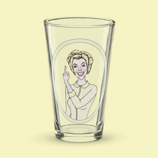 Lemon Lady - Shaker Pint Glass