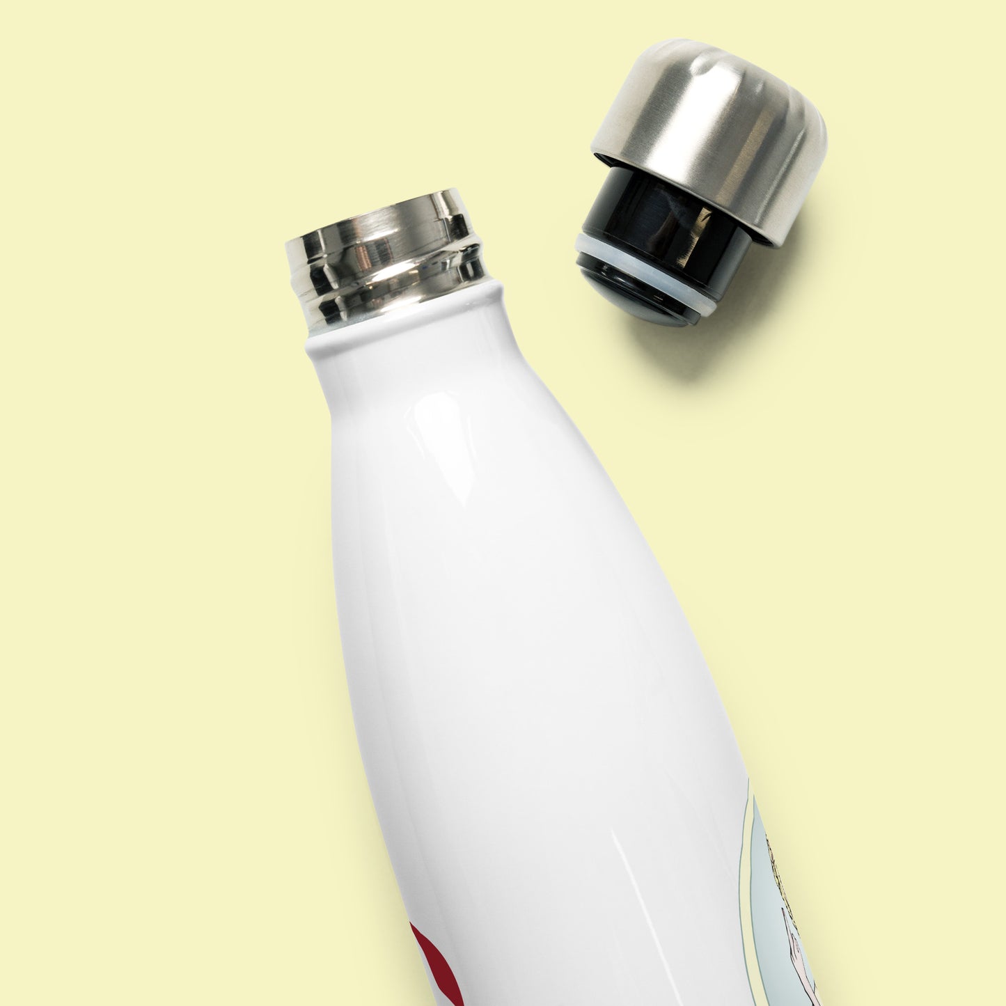Lemon Lady - Stainless Steel Water Bottle
