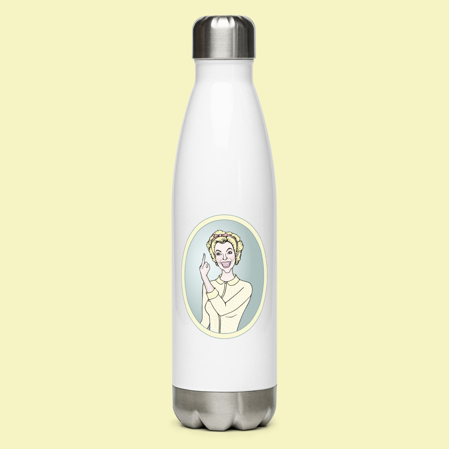 Lemon Lady - Stainless Steel Water Bottle