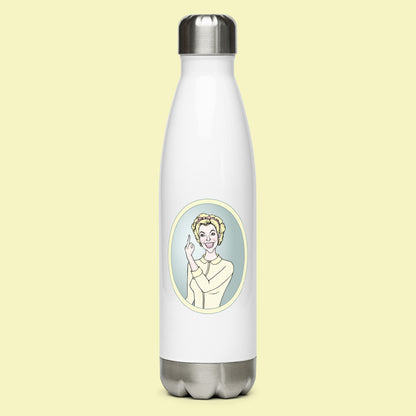 Lemon Lady - Stainless Steel Water Bottle