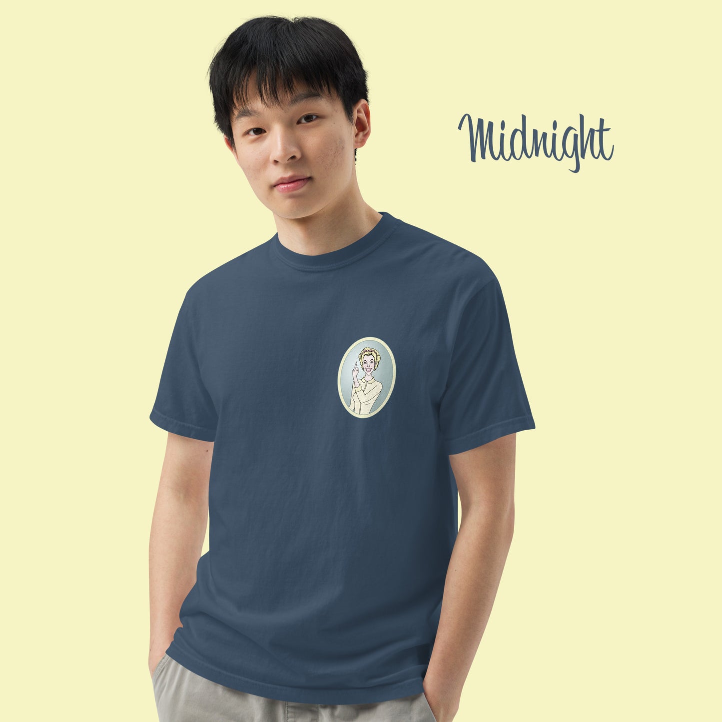 Lemon Lady - Unisex Heavyweight Cotton T-shirt