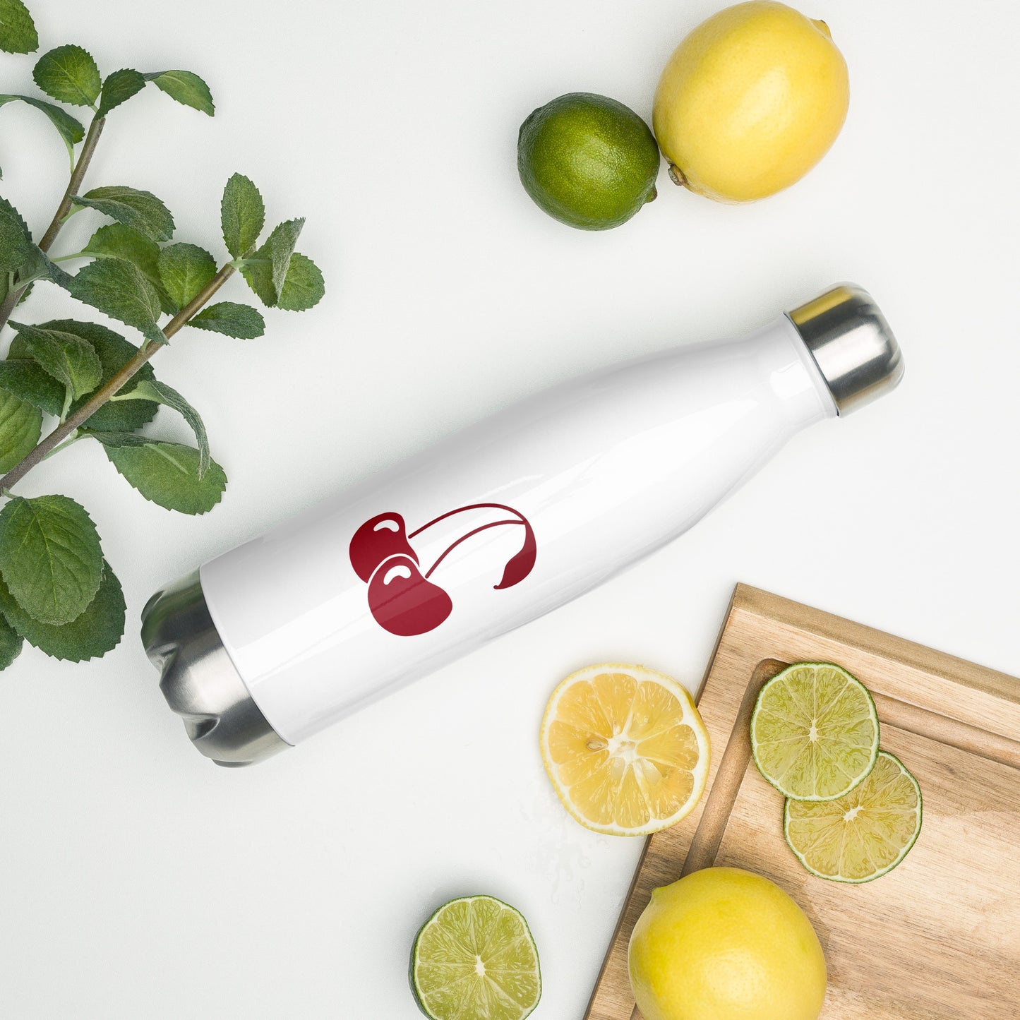 Lemon Lady - Stainless Steel Water Bottle