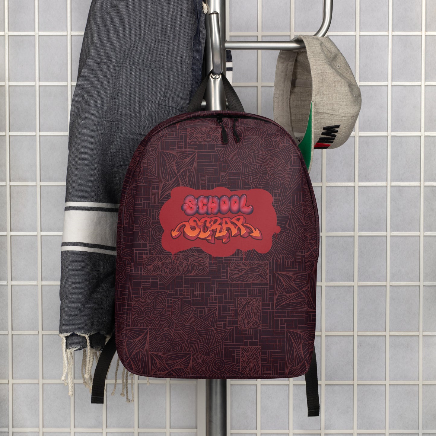 School Scrap - Cinnamon Scorch - Backpack