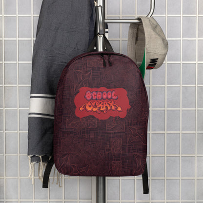 School Scrap - Cinnamon Scorch - Backpack