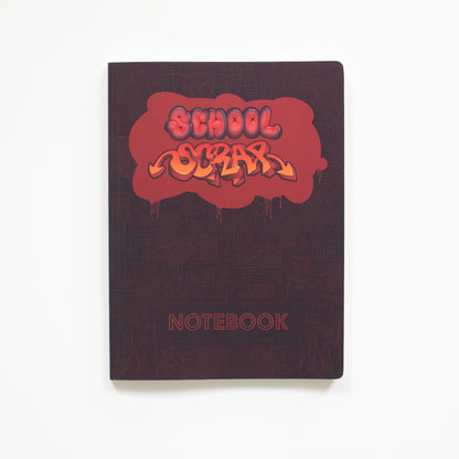 School Scrap Notebook - Cinnamon Scorch