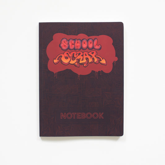 School Scrap Notebook - Cinnamon Scorch