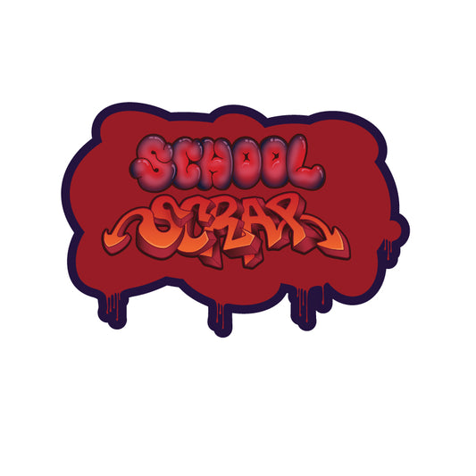 School Scrap - Cinnamon Scorch - Sticker
