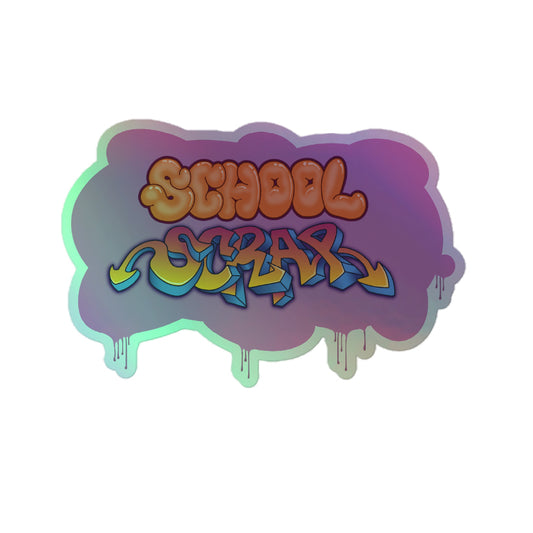School Scrap - Hawaiian Punch - Holographic Sticker