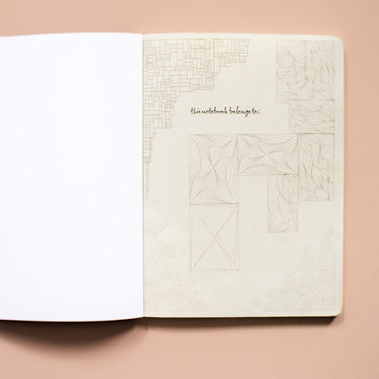 School Scrap Notebook - Cinnamon Scorch