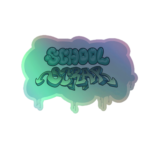 School Scrap - Minty Fresh - Holographic Sticker