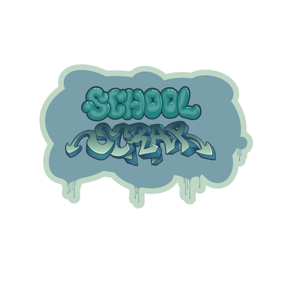 School Scrap - Minty Fresh - Sticker