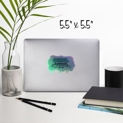School Scrap - Minty Fresh - Holographic Sticker