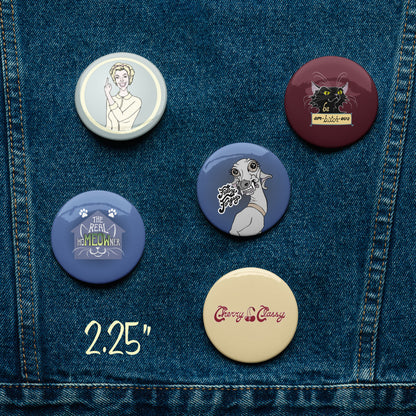 Variety Pack of Pin Buttons