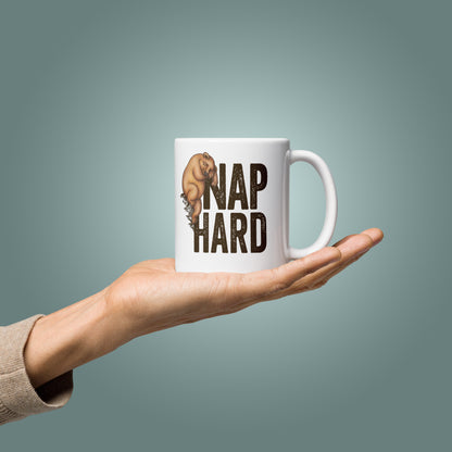 Work Hard, Nap Hard - Mug