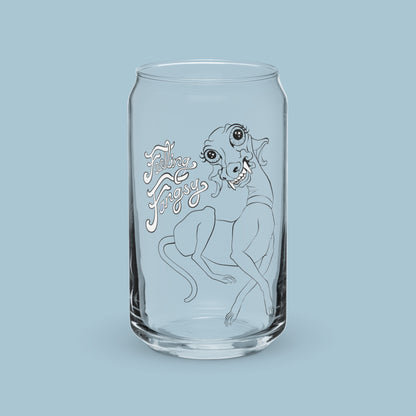 Feeling Fangsy - Can-Shaped Glass