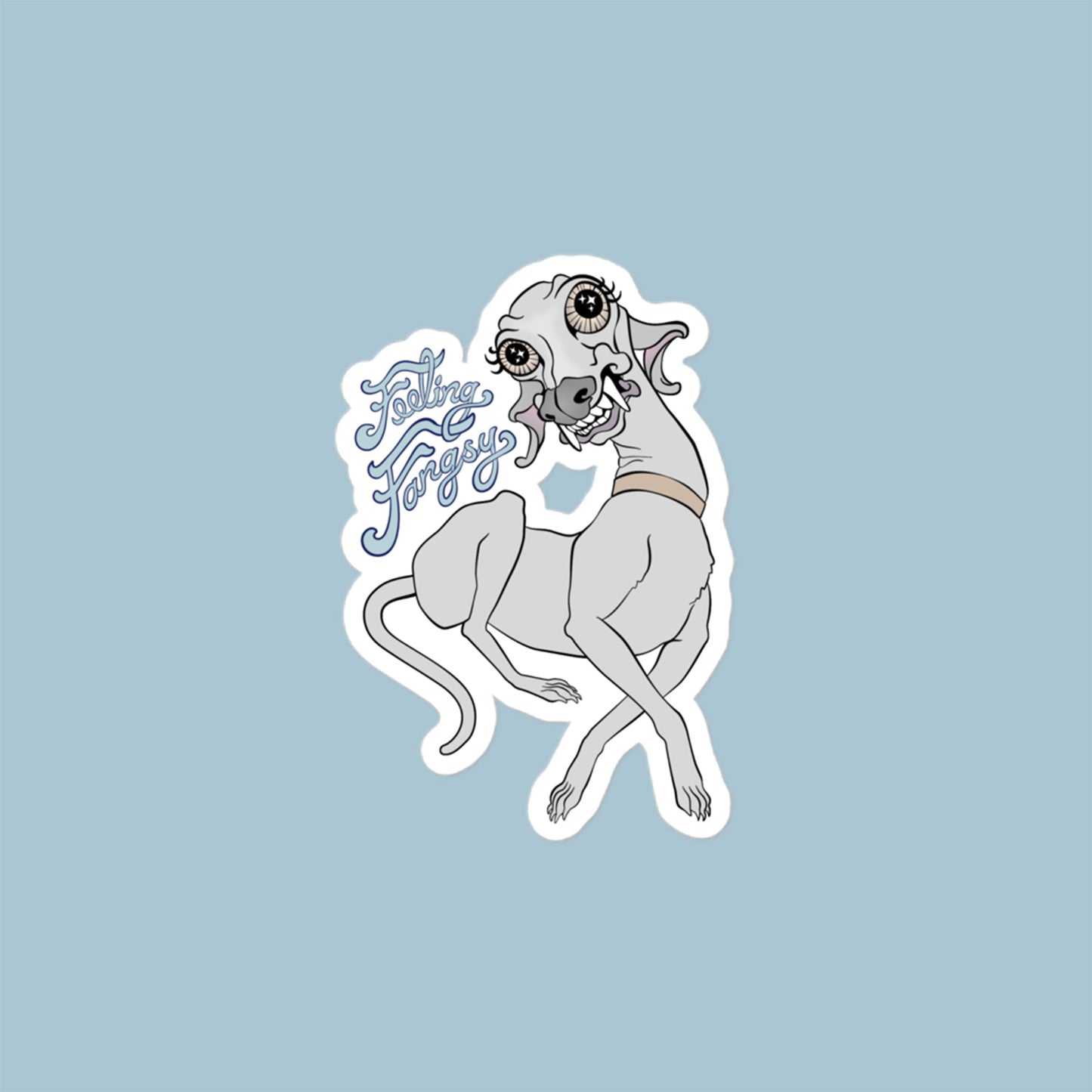 Feeling Fangsy - Sticker