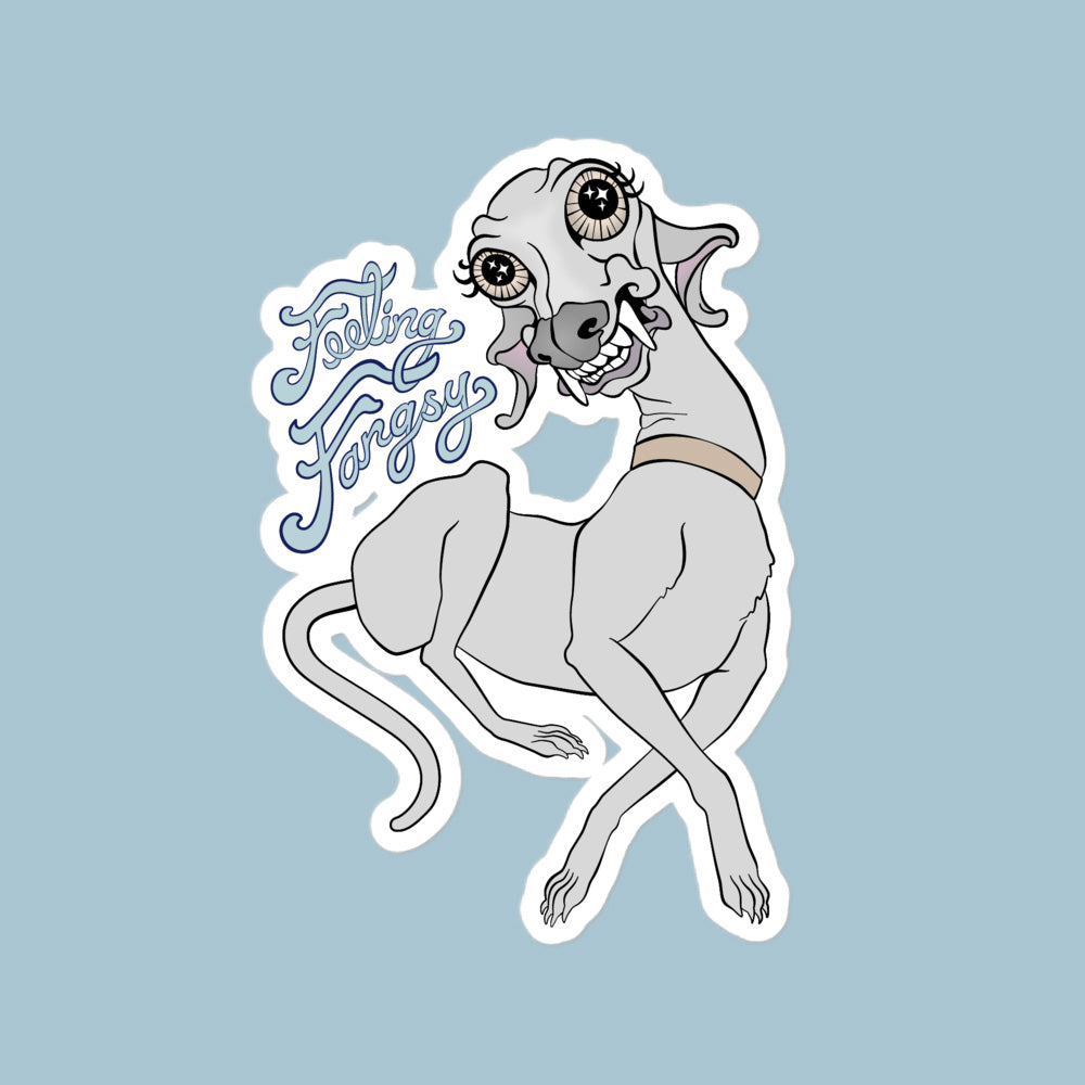 Feeling Fangsy - Sticker