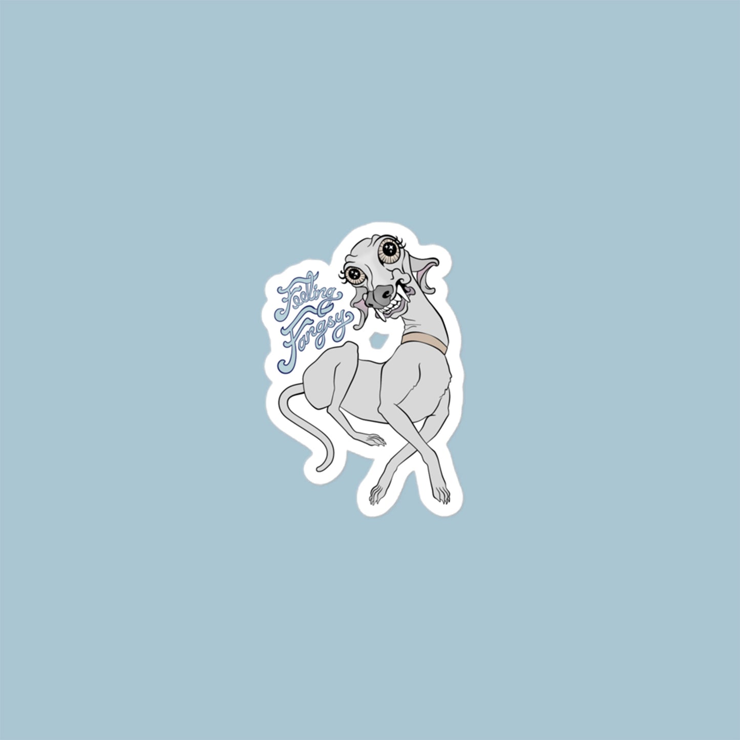 Feeling Fangsy - Sticker