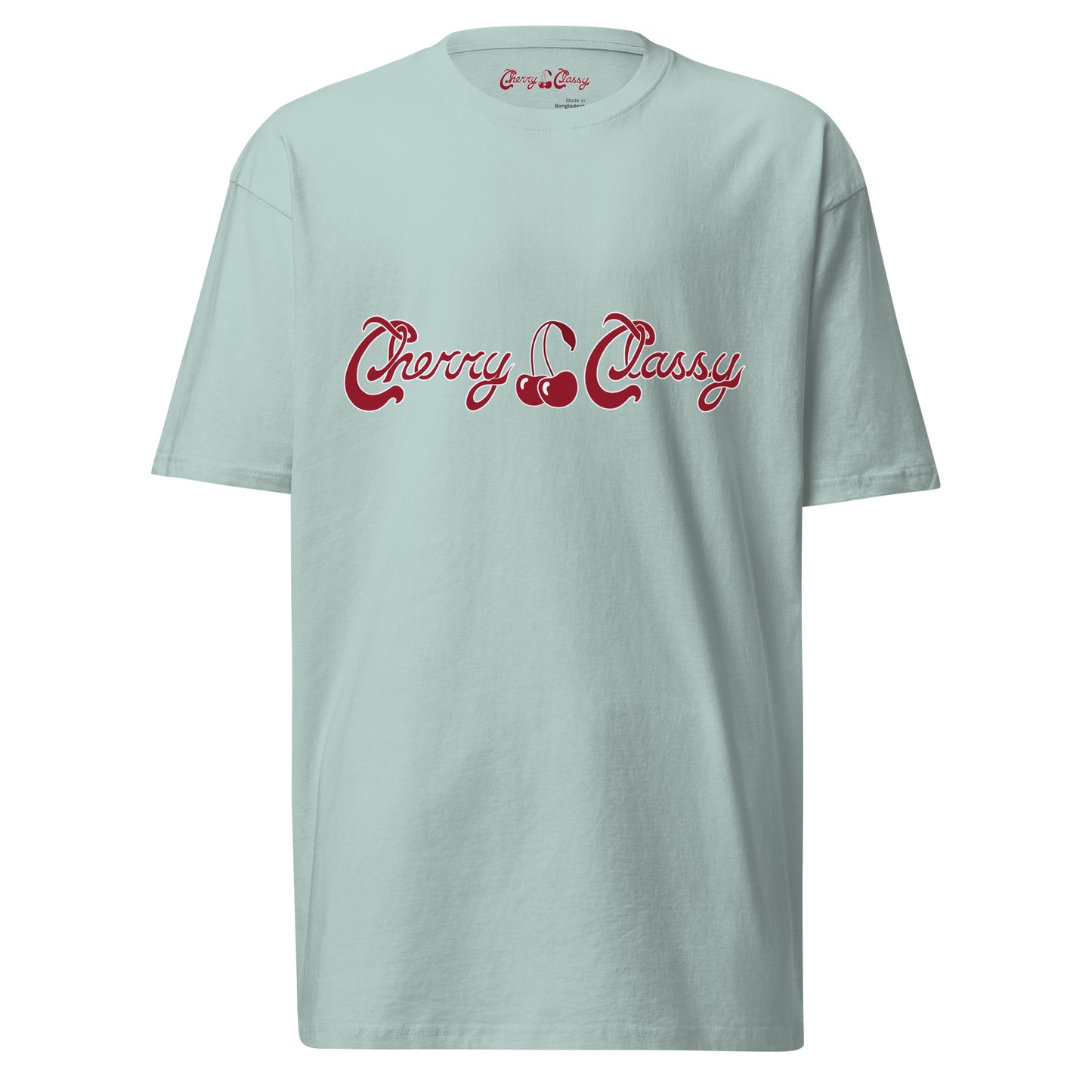 Cherry Classy Logo - Men’s Premium Cotton Heavyweight T-Shirt