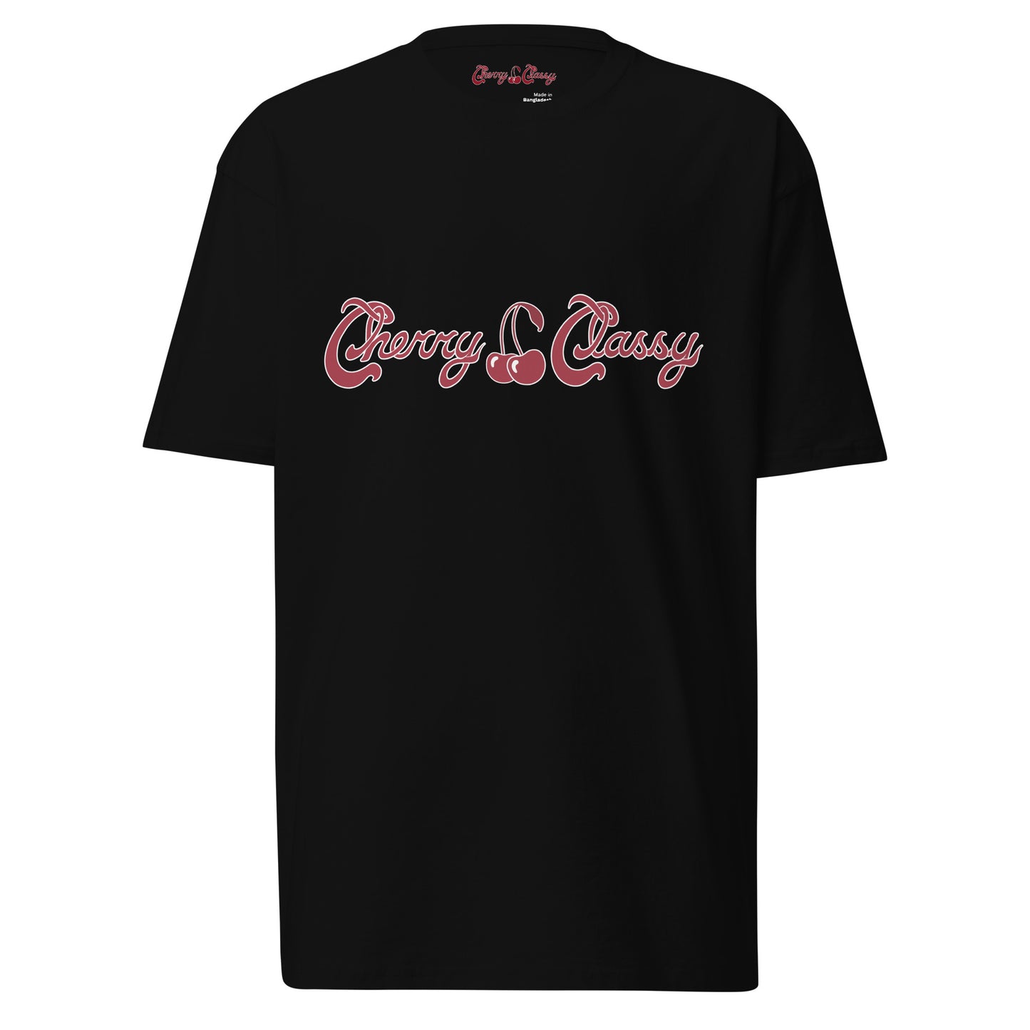 Cherry Classy Logo - Men’s Premium Cotton Heavyweight T-Shirt